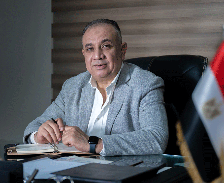 الحاج هشام السيد رئيس مجلس ادارة شركة نايل دريب مجموعة ابناء محمد السيد التجارية