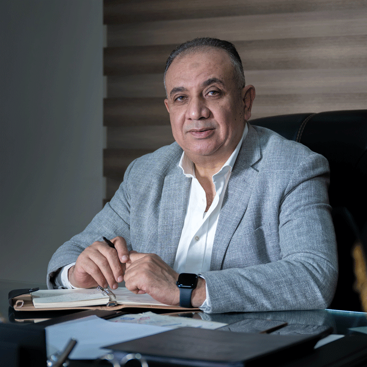 Congratulating Mr. Hesham El-Sayed Chairman of the …